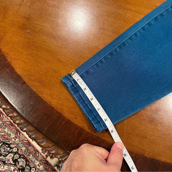 NEW Cabi Skinny Pant/Jean Poseidon Wash Size 6 Teal Blue 5-Pocket Stretch Denim - Picture 16 of 16